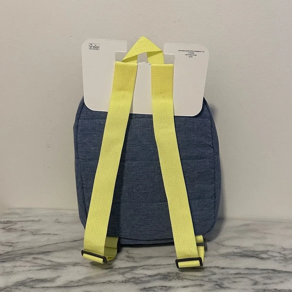 Tommy Bahamas Blue Kids Backpack with Patches NEW NWT